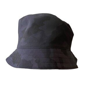 Lululemon Woven Bucket Hat In Camo Dark Olive Textured Waterproof Design